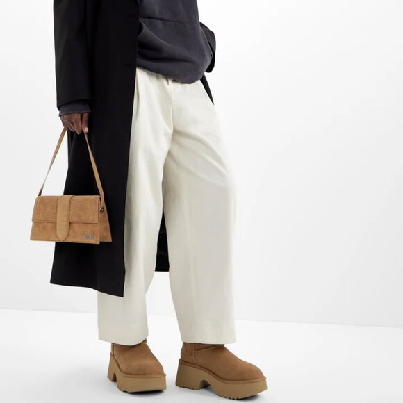 UGG Classic Ultra Mini New Heights Chesnut - Picture 3 of 14